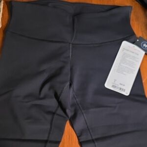 lululemon athletica Black Wunder Under Crop Pants